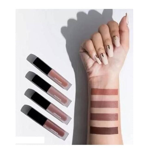 Nude Red Edition Different Shades Liquid Lipstick Set 
of 4 (16ml)
