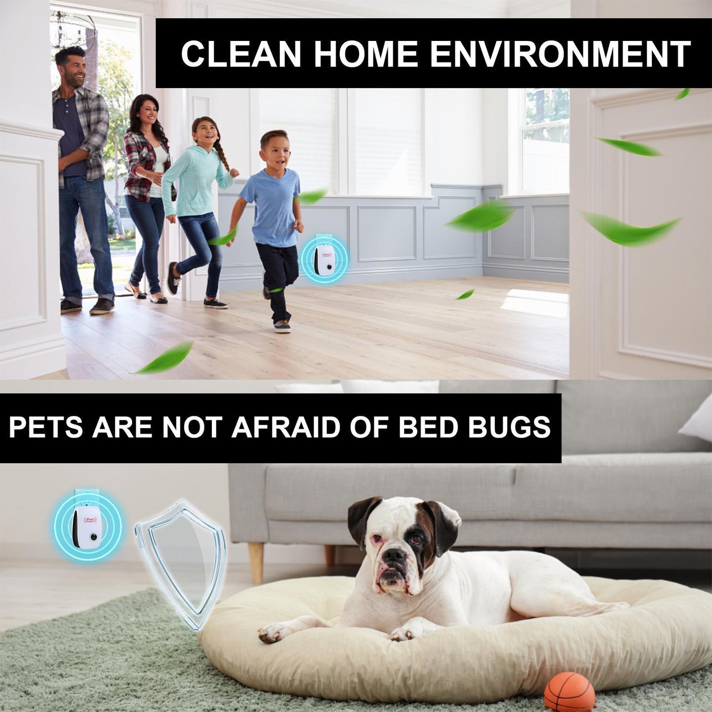 Jueyu Ultrasonic Home Mosquito, Cockroach, And Mouse Repellent Plug-in Smart Nightlight Insect Repeller